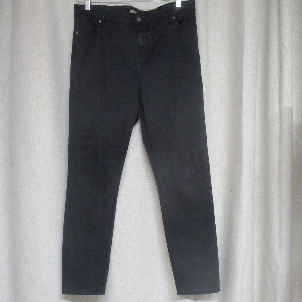 BUFFALO David Bitton dark blue wash denim jeans pants Royal mid rise